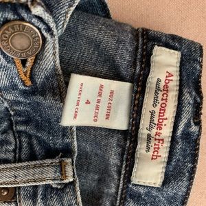 Abercrombie size 4 miniskirt denim